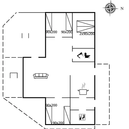 Berthilde - 400m From The Sea By Interhome Feriehus Neksø